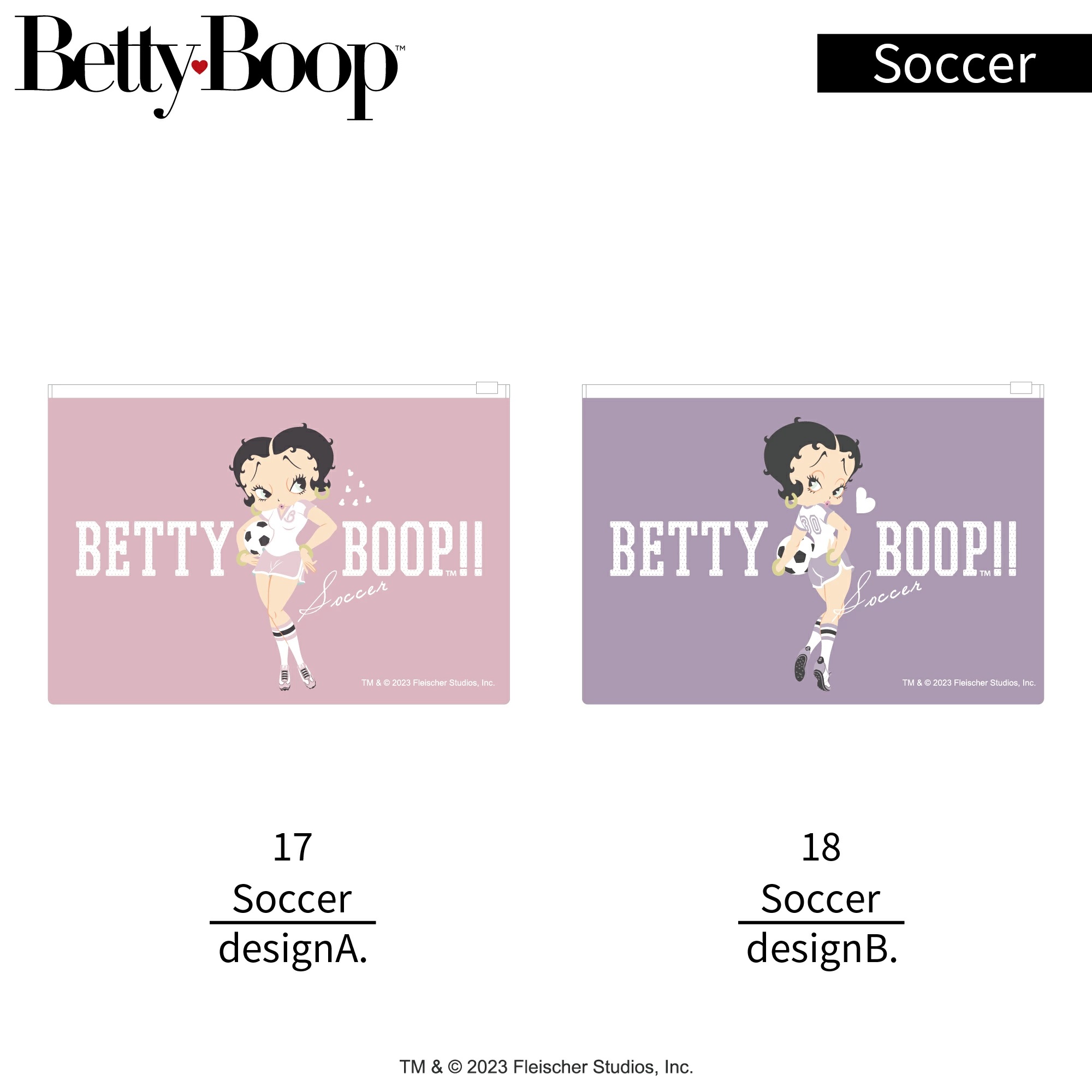 Betty Boop クリアポーチ ベティ・ブープシリーズ ベティ