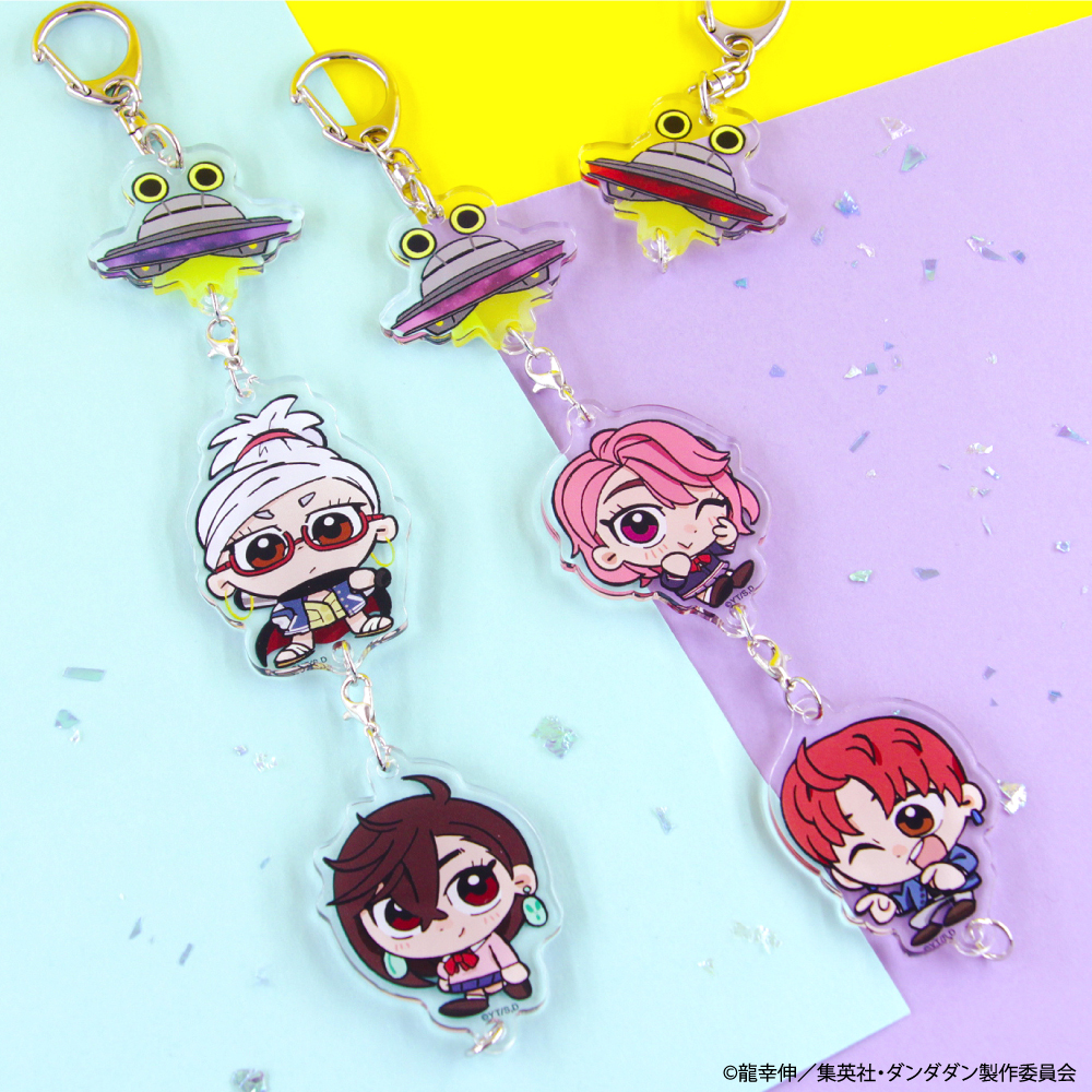ダンダダン 連結アクリルキーホルダー アニメ グッズ かわいい