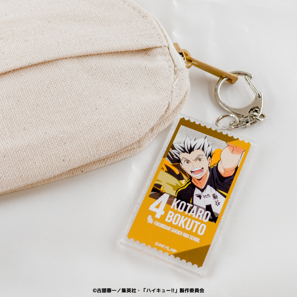 ハイキュー!! ランダムラメアクリルキーホルダー 単品 グッズ かわいい