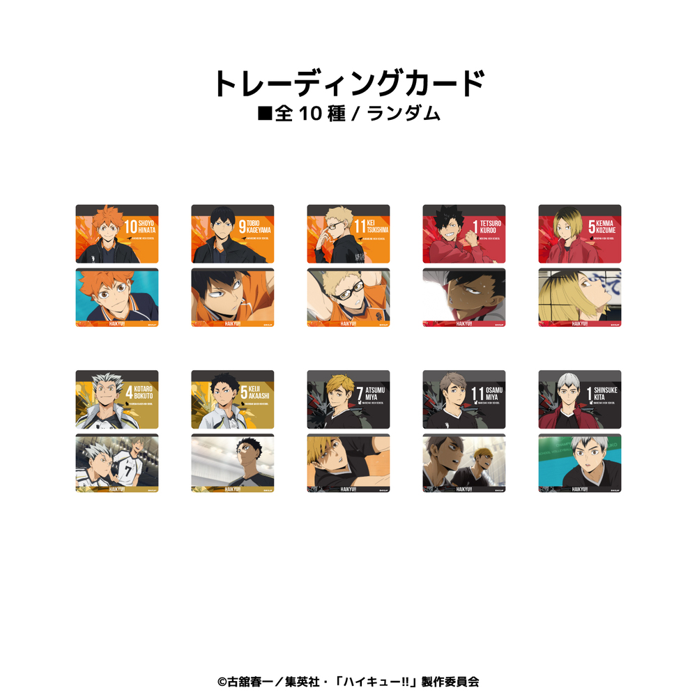 ハイキュー!! トレーディングカード Box コンプリート グッズ かわいい