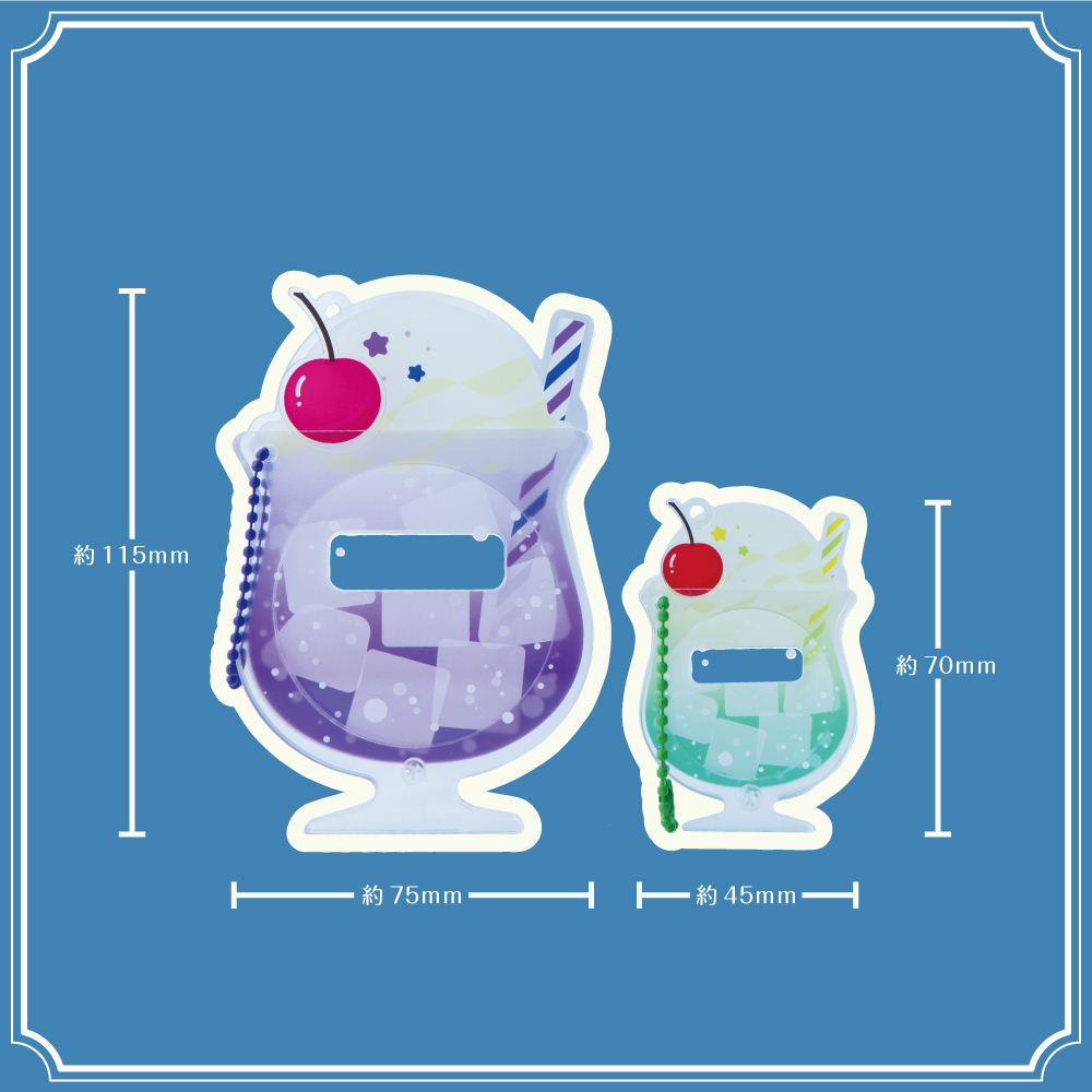 推し色缶バッジフレーム アクリル ときメーク 推し活グッズ グッズ