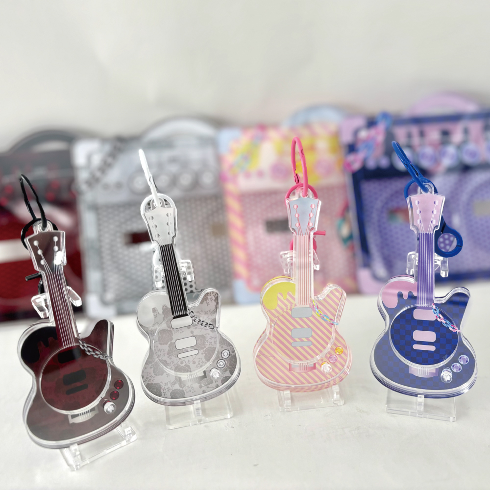 ギター型缶バッジフレーム ときメーク 推し活グッズ グッズ かわいい