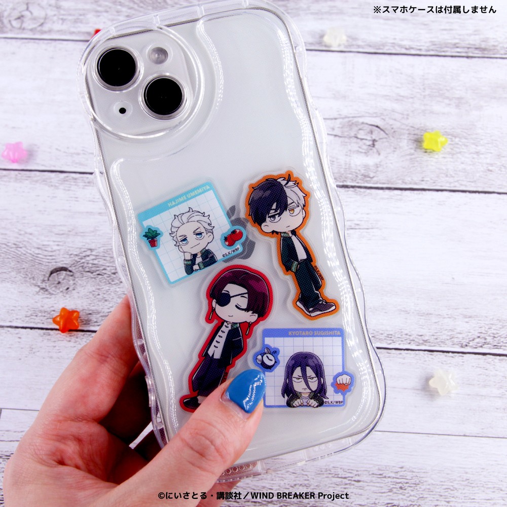WIND BREAKER アクリルステッカー アニメ グッズ かわいい