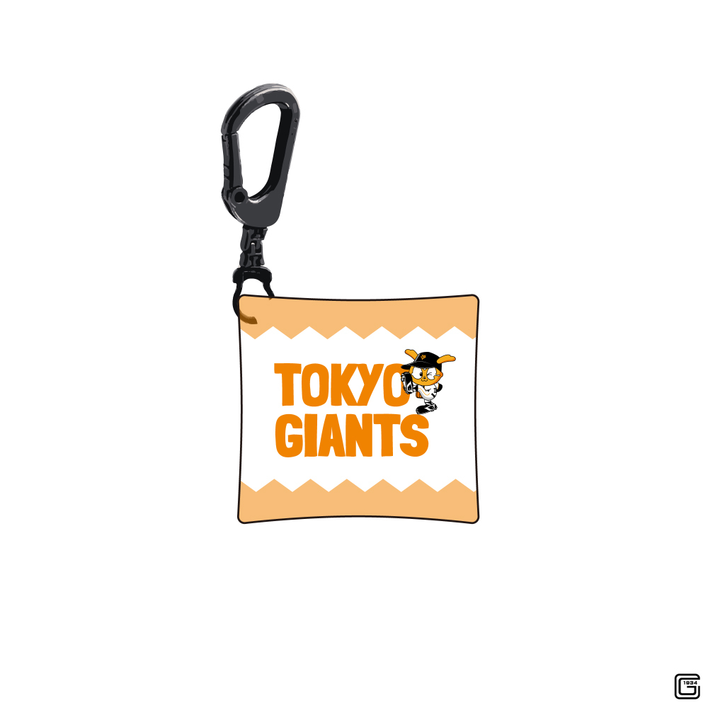 読売ジャイアンツ カラビナ付きクリアマルチケース 野球 巨人 グッズ