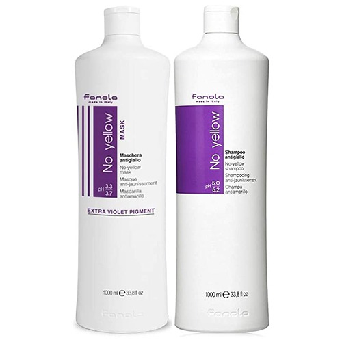 ファノラ ノー イエロー シャンプー ＆ マスク セット 1000ml + 1000g
