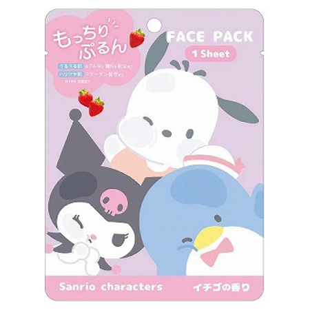 サンリオ フェイスパック シナモロール クロミ マイメロディ