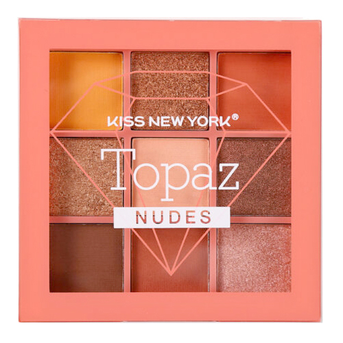 KISS NEW YORK ジュエリーパレット 9色アイシャドウパレット RoseQuartz ローズクォーツ Topaz トパーズ Gemstones ジェムストーン キスニューヨーク｜cosme-s｜03