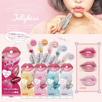 SNS映え ジェリキスフラワーティントリップ リップ ティント 落ちない