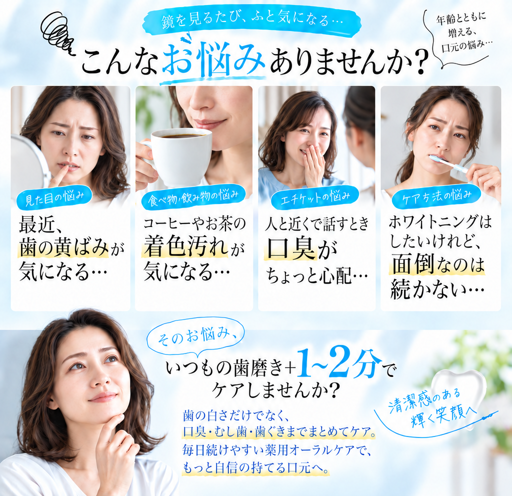 ペンで簡単に塗れる 薬用 ホワイトニングジェル LDK1位 重曹 黄ばみ