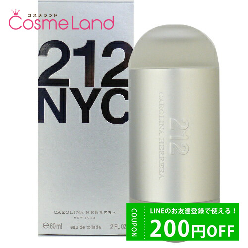 キャロライナヘレラ CAROLINA HERRERA 212 オードトワレ EDT レディース 60mL 香水 フレグランス : 103006 :  コスメランド - 通販 - Yahoo!ショッピング