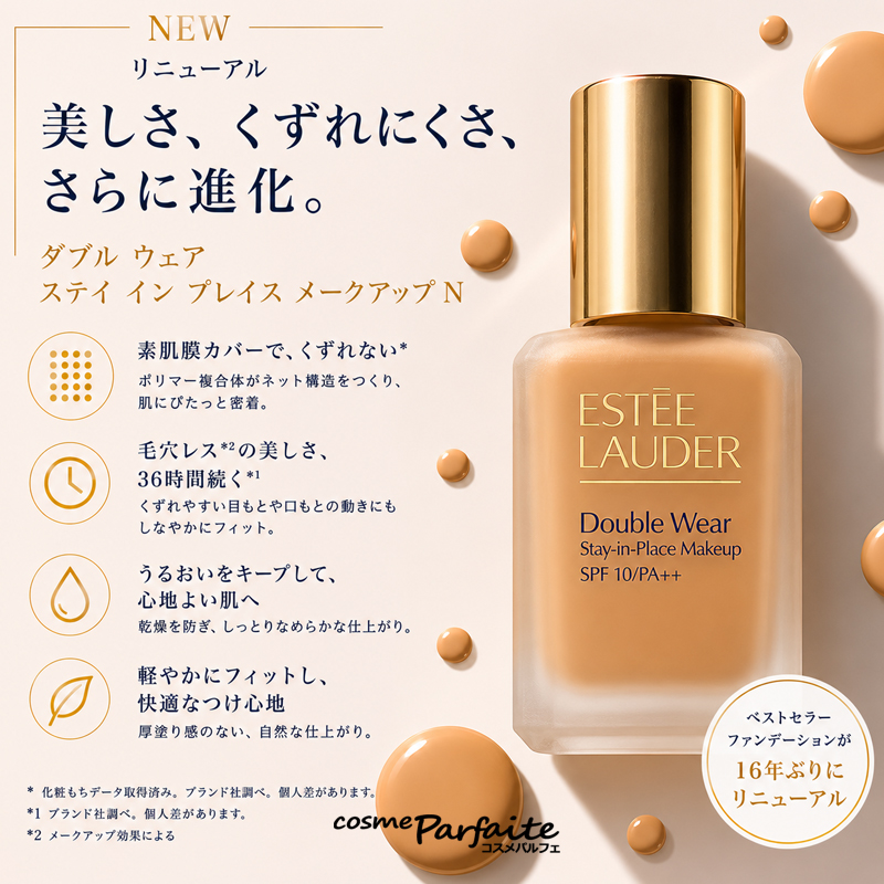 Double Wear エスティローダー ダブル ウェア ステイ イン プレイス