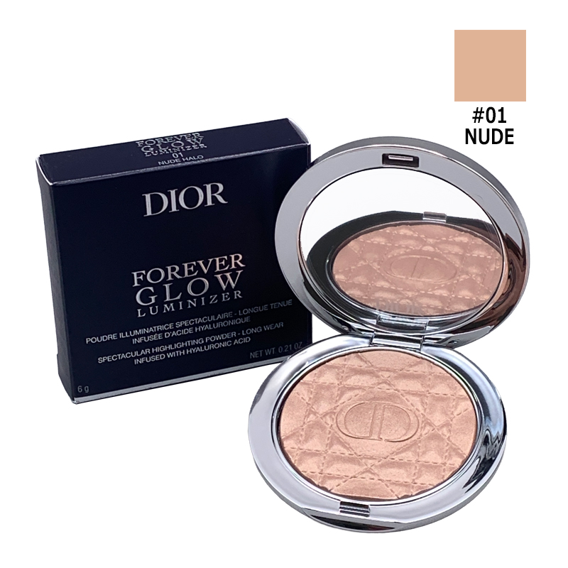 プレストパウダー クリスチャンディオール ディオールスキン フォーエヴァー グロウ ルミナイザー #01 NUDE 6g メール便対応 DIORSKIN FOREVER プレストパウダー クリスチャンディオール