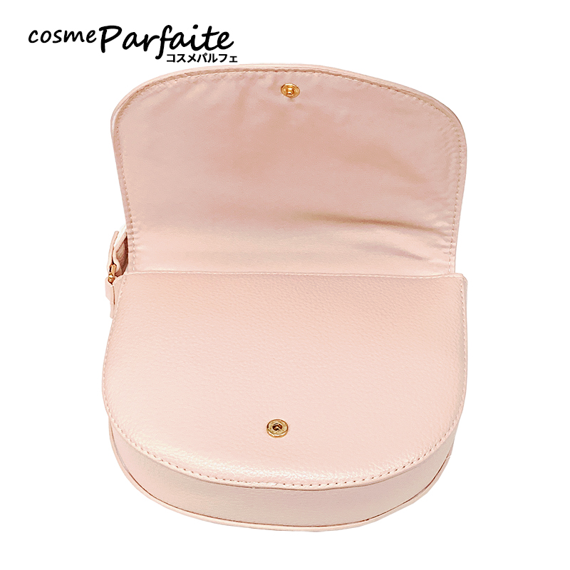 Chloe（クロエ） ポーチ 半月型 ピンクベージュ ポーチ 1個 メール便