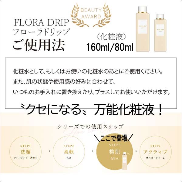 化粧水 アルビオン ALBION フローラドリップ 160ml コンパクト便 母の日 お祝い プレゼント | ALBION | 02