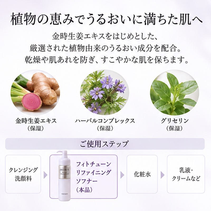 フィトチューン 乳液 コスメデコルテ リファイニング ソフナー 200ml