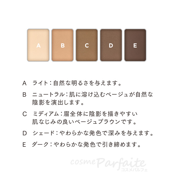 パウダーアイブロウ ルナソル LUNASOL スタイリングアイゾーンコンパクトN #01 Natural Brown 5.1g メール便対応 新入荷05 ご褒美 梅雨対策 コスメ | LUNASOL | 04