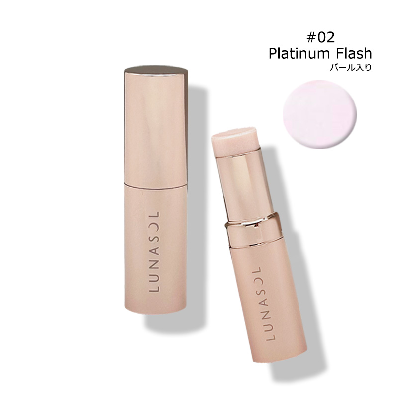 �����롦���꡼������� ��ʥ��� LUNASOL ��ǥ�����ȥ��ƥ��å��� #02 Platinum Flash 9.1g �᡼�����б� ������02