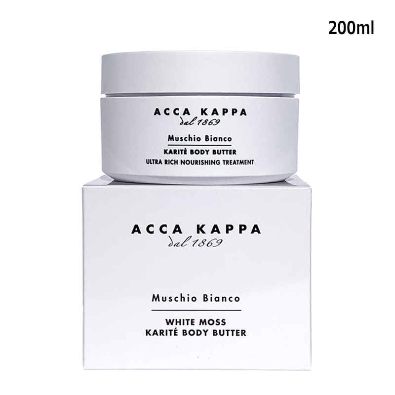 �{�f�B�N���[�� �A�b�J�J�b�p ACCA KAPPA �z���C�g���X�{�f�B�o�^�[ 200ml ��}�֑Ή� �ē���12