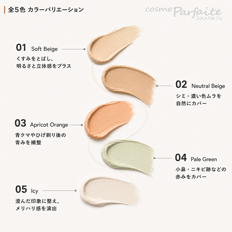 KANEBO（カネボウ） デザイニングカラーリクイド 03 Apricot Orange