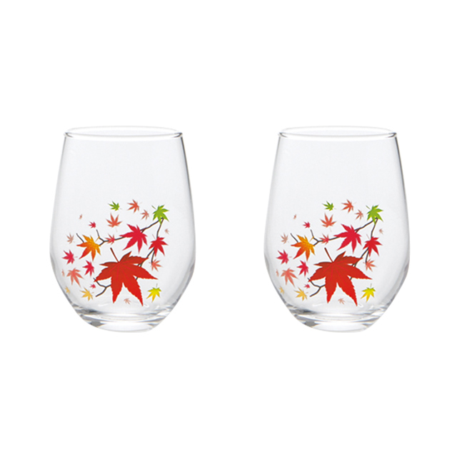 冷感 フリーグラス 桜 花火 紅葉 雪結晶 325ml ペア 選べる4種  （0100-014-00・0100-015-00・0100-020-00・0100-035-00） キッチン、台所用品 |  | 03