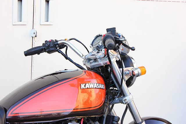 10.H1ハンドル 幅74cm 高さ13cm ゼファー1100 500SS ゼファー400χ