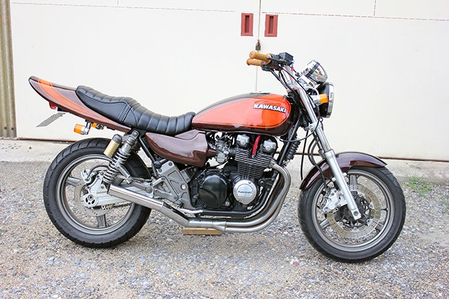 4. FXしぼりA ハンドル 幅65cm 高さ10cm ゼファー400 ZRX400 GT380