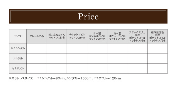 ★レア物 新品未開封 ホテル仕様デザインダブルクッションベッド 超体圧分散国産ポケットコイルマットレス セミダブル 【T2075384647】(75859円)