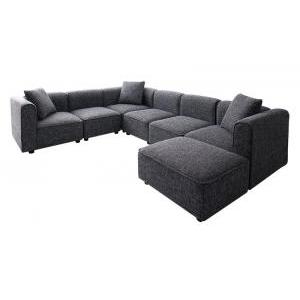 コーナーソファ レイアウト自由自在大型L字モダンデザインコーナーソファ ソファ 幅250cm(57197円)