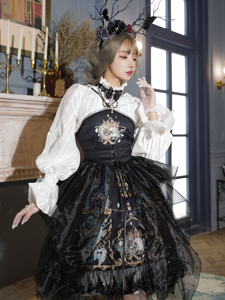 ゴスロリ・ロリータドレス ブラック LT133 5980894192T_2.jpg