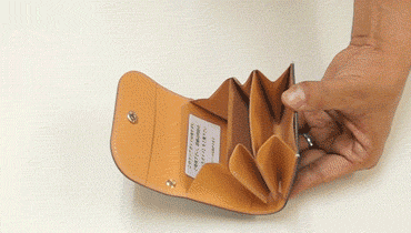 ミニ財布イタリアンGIF