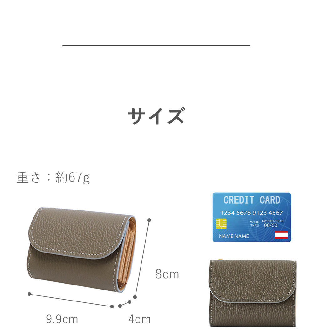 進化版ミニ財布イタリアンサイズ"