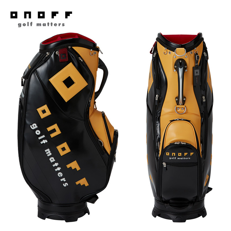 ポイント8% オノフ OB0922 キャディバッグ 2022年モデル ブラック トリコロール onoff Caddie Bag 送料無料