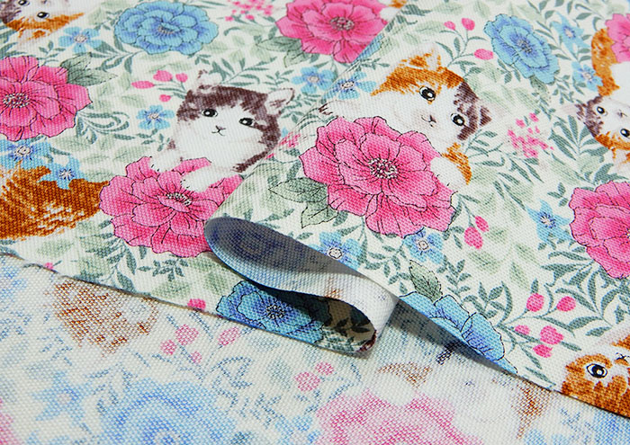 子供柄 布