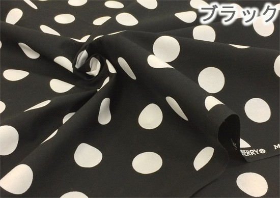 水玉柄 生地