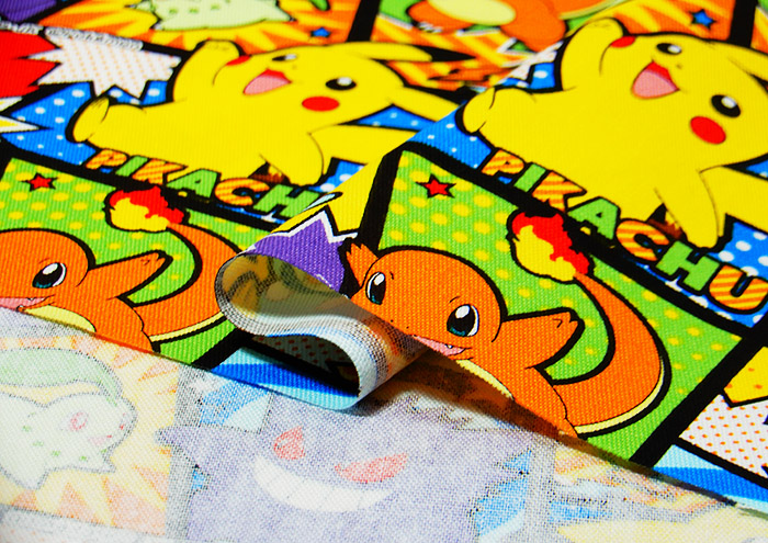 生地 ポケモン オックス KOKKA コミック柄 ポケットモンスター
