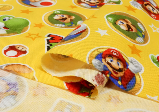 スーパーマリオ 生地