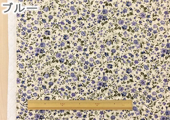 キルティング生地 リバティ風 キルト 花柄 小花柄 レトロ