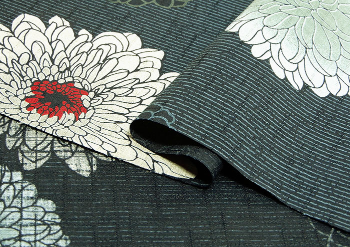 訪問着 いろいろな菊の花模様 絞り柄 薄紫色 KK-1716 振袖 総絞り 菊花 - からん::アンティーク着物・リサイクル着物