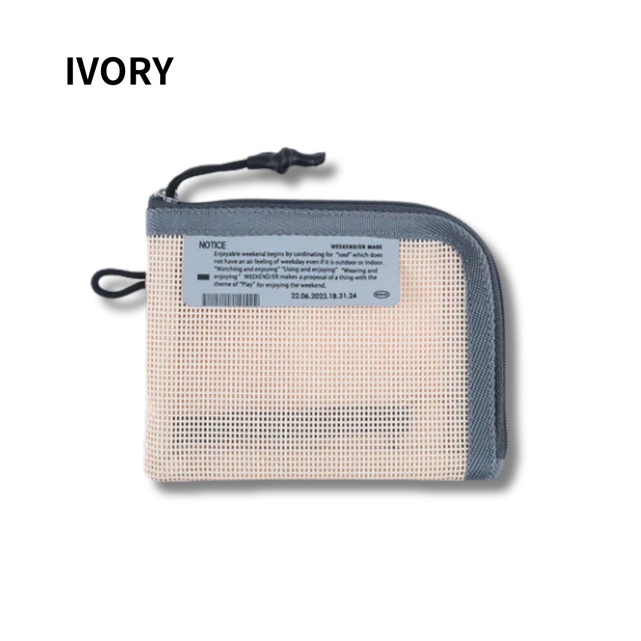 WEEKENDER ウィークエンダー - pvc mesh multi case (7color)  財布 ウォレット メッシュ | WEEKEND（ER） | 01