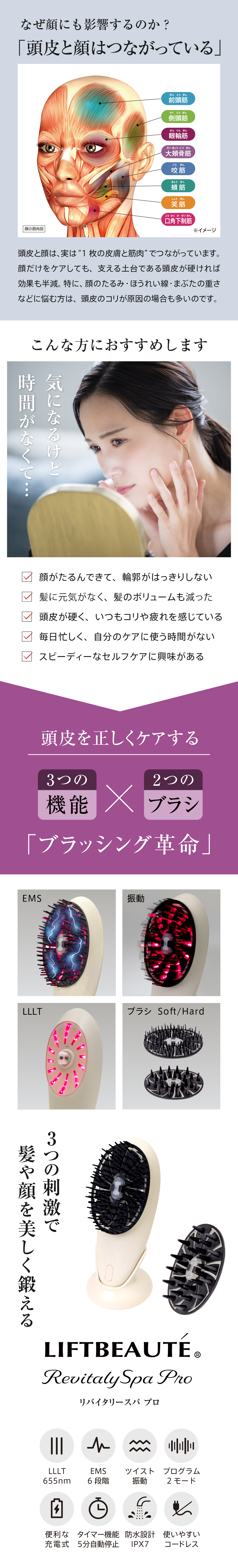 メーカー直販】LIFTBEAUT'E Revitaly Spa Pro （リフトボーテ リバイタ