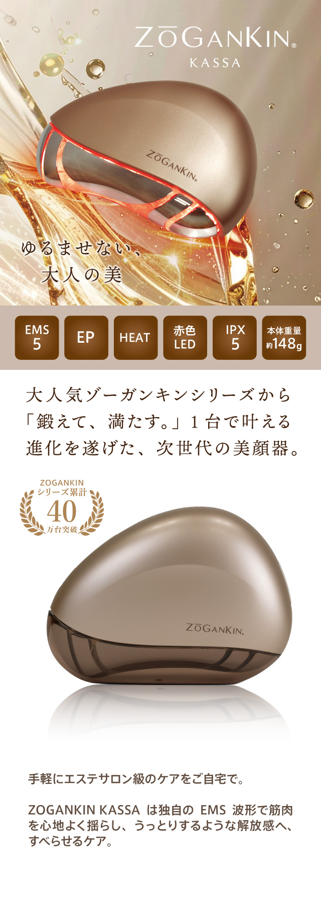 メーカー直販】ZOGANKIN KASSA（ゾーガンキン カッサ） : クルールラボ