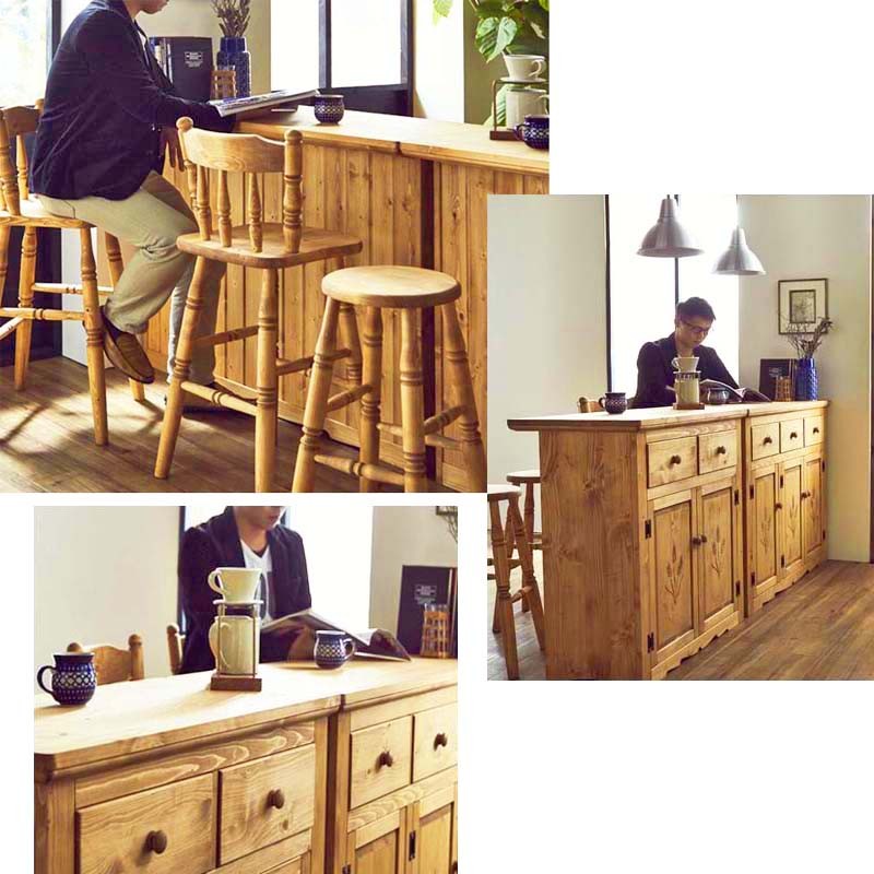 アメリカンカントリー カントリー家具 デンバー 90カウンター