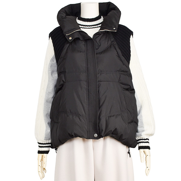 PASSIONE（パシオーネ） ダウン ベスト フード レディース ゆったり