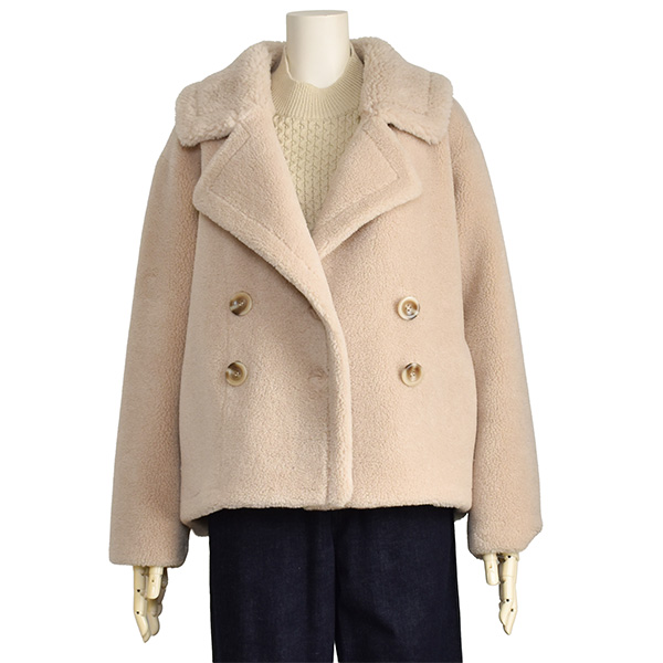 PASSIONE（パシオーネ） ボア コート レディース ジャケット きれいめ