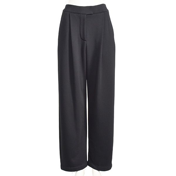 PASSIONE（パシオーネ） 裏起毛 ワイド パンツ レディース ウエスト