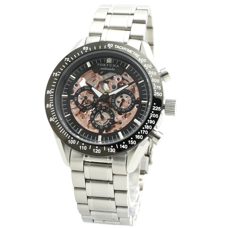 機械式腕時計 メンズ マルチカレンダー搭載 ブランド時計 40代に人気 送料無料 | michel Jurdain | 03