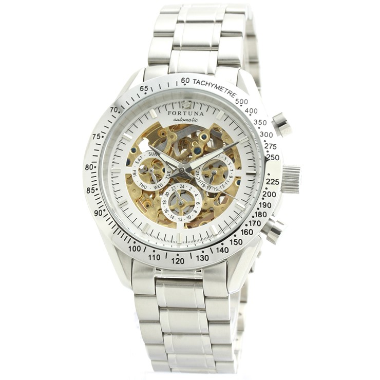 機械式腕時計 メンズ マルチカレンダー搭載 ブランド時計 40代に人気 送料無料 | michel Jurdain | 04