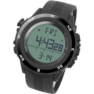 腕時計 メンズ デジタル 時計 温度計 コンパス 気圧計 高度計 アウトドア キャンプ 登山用