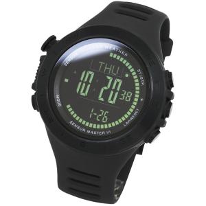 腕時計 メンズ ドイツ製センサー デジタル 時計 登山 アウトドア 100m防水