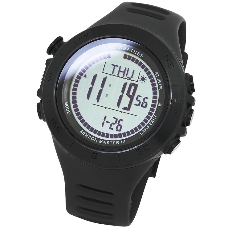 腕時計 メンズ ドイツ製センサー デジタル 時計 登山 アウトドア 100m防水｜courage｜16